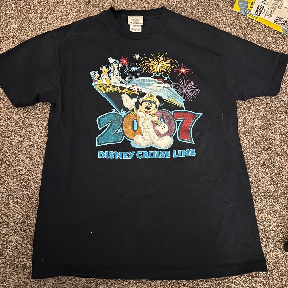 Disney 2007 Cruise Line T Shirt Large